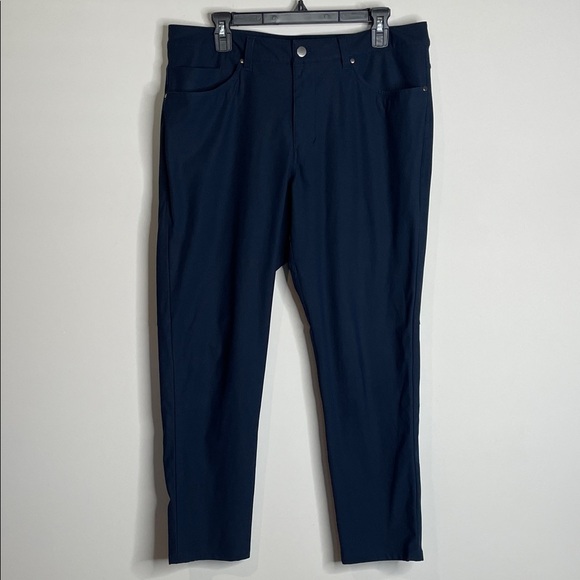 Lululemon | Men’s Navy Blue ABC Dress Pants Size 34 - Picture 1 of 6